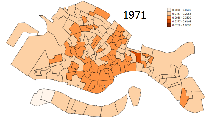 Percent Elderly by Census Tract