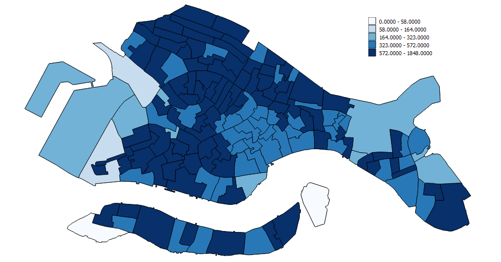 Population by Census Tract