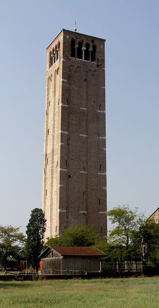 Bell Tower of Santa Maria Assunta di Torcello © José Luiz Bernardes Ribeiro
